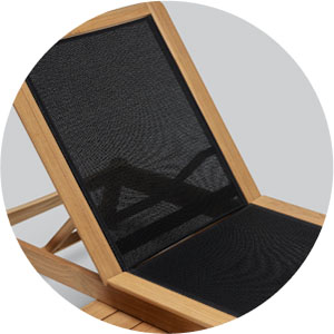 Durasling fabric seat